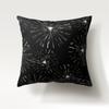 Nordic simple fashion black and white geometric polyester pillowcase 45x45cm Sofa Chair car cushion cover Home decor Pillowcase