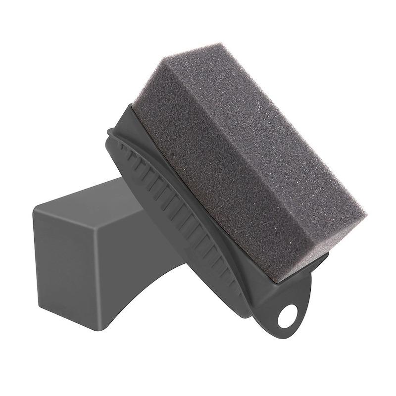 Car Tire Cleaning Sponge Wipe Polishing Oiling Waxing Brush Tool with Cover Universal Auto Wheel Tyre Contour Maintenance Care