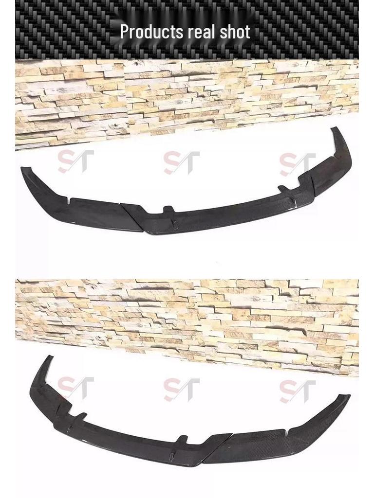 Carbon Fiber Front Lip Spoiler for BMW M5 F90 LCI ST Style