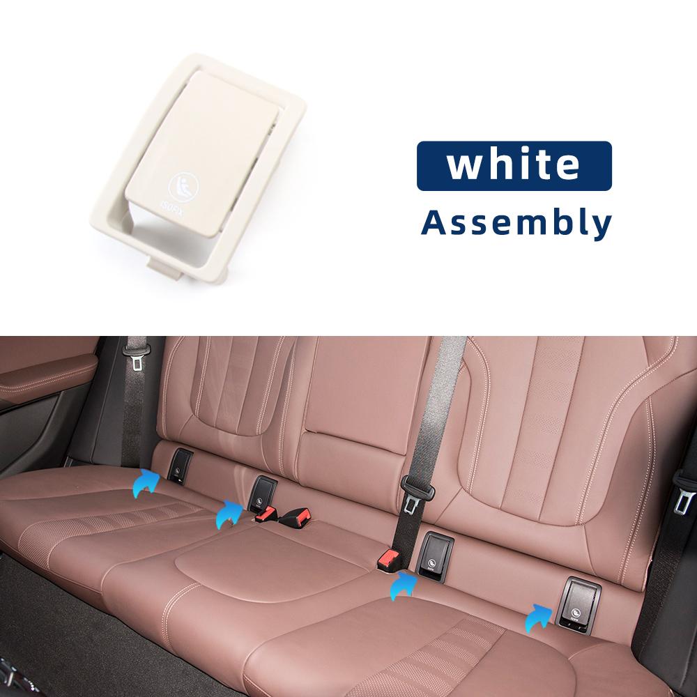 For BMW X6 G06 Rear Child Seat Anchor Safety ISOFIX Cover Restraint Replacement Car Accessories Backseat Buckle Cover 2020-2026