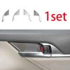 For Toyota Camry Silver 2018-2023 Inner Door Bowl Cup Triangle Cover Titanium