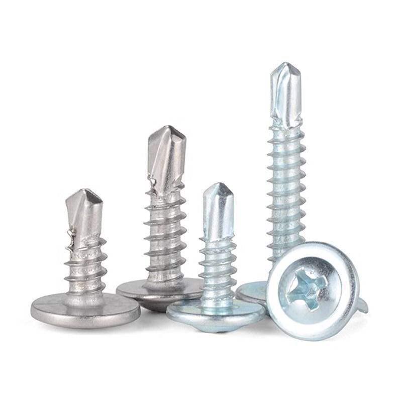 Phillips Head Self-Tapping Drill Tail Metal Screw for Color Steel Tile