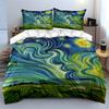 Swirling Sky, Grazing Sheep. Bedding Sets Duvet Cover Sets Duvet Covers Pillowcases(1 * Duvet Cover 2 * Pillowcases, Without Duvet Insert)