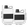 Portable 240ml/500ml Water Bottle Multicolor Rectangle Sports Kettle Handheld Plastic Fruit Tea Cup Kettle Outdoor Sport