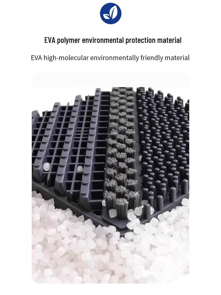 Three-in-One Anti-Slip Commercial Entrance Doormat for Dust Removal