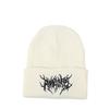 Autumn and Winter Versatile Solid Color Woolen Hat For Men's Outdoor Warmth and Cold Hat Hip-Hop Fashion Embroidered Knitted Hat