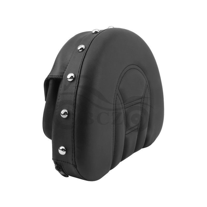 Harley Street Glide Backrest Pad with Studs for Driver