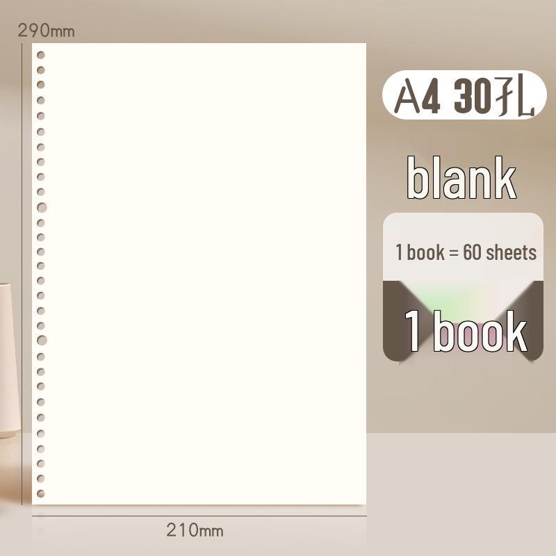 GoodNotes Refill: B5 Binder, A5 Replacement, A4 Loose-Leaf Notebook, Blank Grid Paper