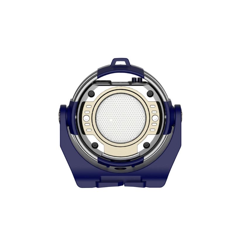 

Rechargeable Headlamp Work Light With Multiple Lights Setting Magnetic Base and USB Charging For Camping Emergencies синій