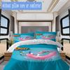 Oggy Pattern Bedding,Quilt Set Quilt Cover Pillowcase Home Birthday Gift (1*duvet cover+2*pillowcase,without core)NSJT0928124