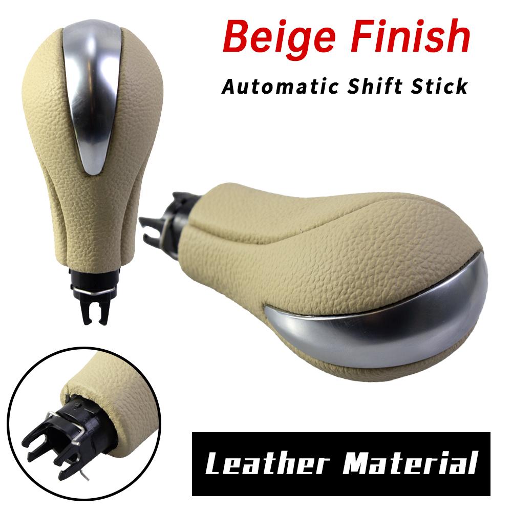 Black Beige Automatic Gear Shift Knob For Nissan Patrol Y62 Nissan Infiniti G25 G37 FX37 EX37 QX70 Q60 34910-JK03A 34910-1LA6C бежевый