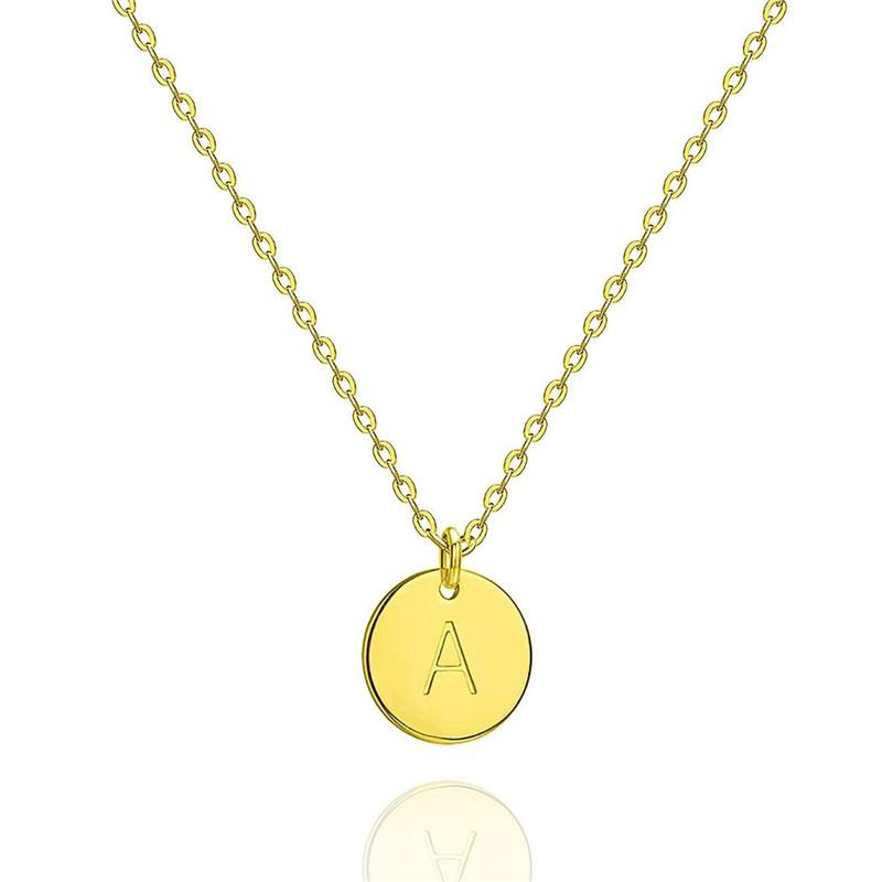 Buy Initial Pendant Necklace 14K Gold 