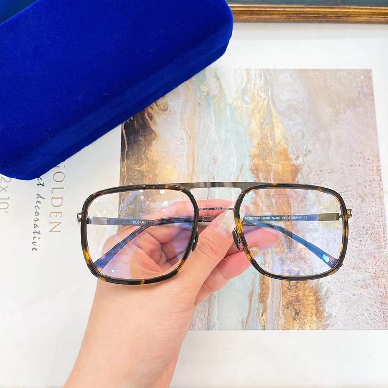 

ГЕРМАНИЯ, очки из нержавеющей стали, роскошные солнцезащитные очки со стальным лезвием, креативные отличительные мужские ультралегкие и тонкие очки ELGARD