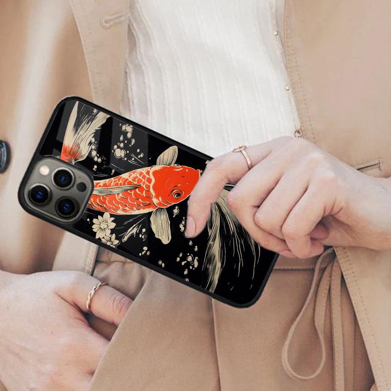 Common-Carp Magnetic Phone Case For APPLE iPhone 17 Air 16 14 13 12 Pro Max 15 Plus Wireless Charge With MagSafe Cover