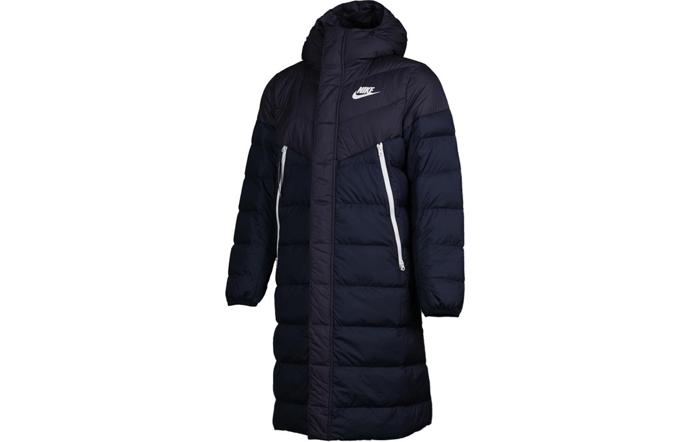 Nike Down Jackets Men s Blue Hooded Moderate Other AA8854-081 L