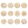 Wholesale Retro Vintage Wax Seal Stamp Sealing Wax Stamp Head For Wedding Invitation Gift Packaging Cards Scrapbooking Stamps