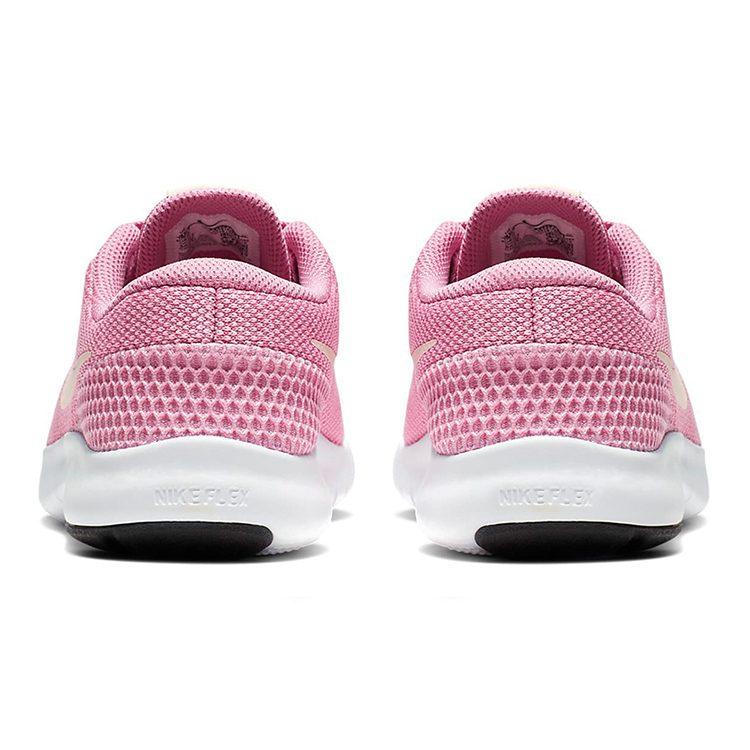 Nike Flex Experience RN 7 Cushioning Abrasion Resistant Breathable Low top Running Shoes Pink White Unisex 943287-601