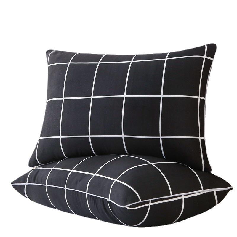 Student Pillow: Single or Double Medium Pillow Core Pair for Home Use