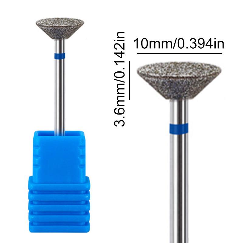 Diamond Milling Cutter Nail Drill Bits Set For Manicure Accessory Pedicure Eletric Machine Nail Bit Brush Burr Tool