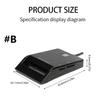 Upgrades USB Card Reader with Fast Plugs & Play Functionality Small  USB Card Reader Business Card Management Device