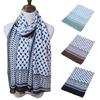 Classical Square Print Hijab Scarf Multiple Color Square Shemagh Muslin Headscarf Women Outdoor Arab Keffiyeh Hijabs