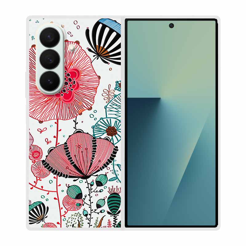 For Samsung Galaxy Z Fold 7 Case Transparent Plastic Hard Back Cover Coque For Samsung Galaxy Z Fold7 5G Phone Case Cover ZFold7