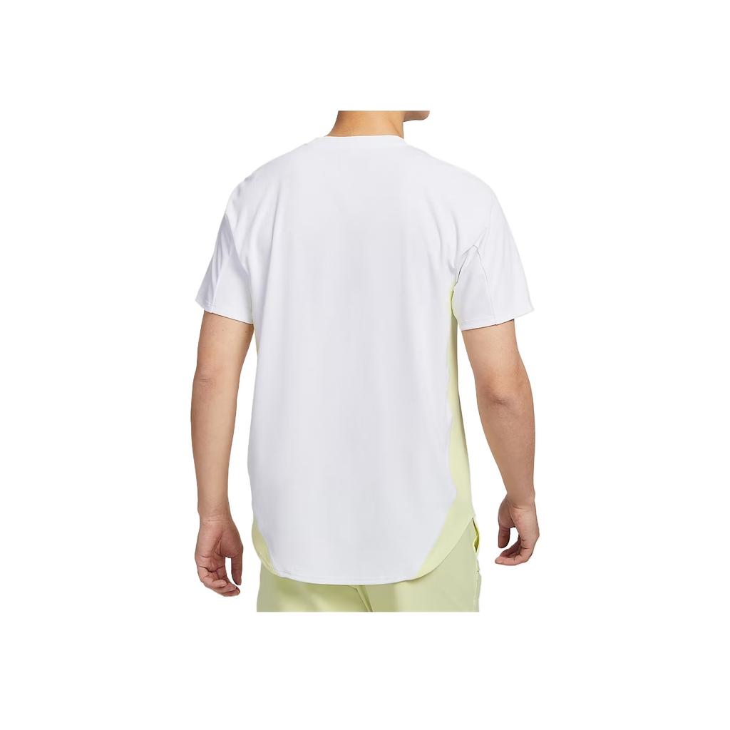 Nike Court Slam Dri-Fit Comfortable Fashion Versatile Casual Solid Color Brand Logo Short Sleeve T-Shirt Men Tops FZ6858-100