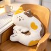 Creative Shrimp Cat Plush Toys Cotton Stuffed Cartoon U Shaped Animal Throw Pillow Comfy Office Nap Pillow Shoulder Relax Toys