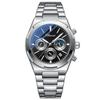 CHENXI Men's Multifunctional Watch with Calendar Moon Phase Chronograph Steel Strap Luminescence Waterproof Reloj Hombre