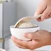Food Grade Silicone Rice Spoon Non Stick and Standing Plastic Rice Spoon High-temperature Resistant  Kitchen Accessories