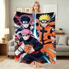 Naruto Unleashes Rasengan Theme Cute Flannel Blanket Skinfriendly Warm Fleece Blanket For Living Room Sofa Nap Home Decor Gift For Friends