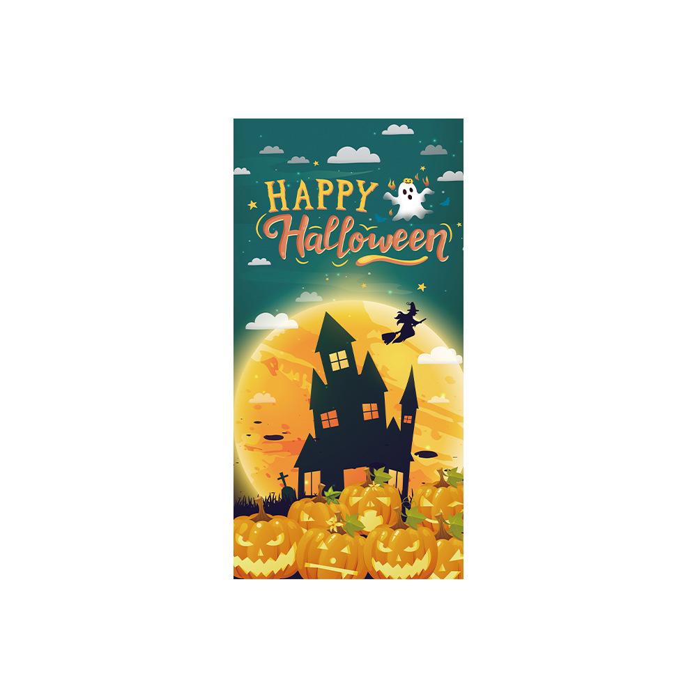 Day of the Dead Festival Polyester Door Banner - Customizable Party Decoration