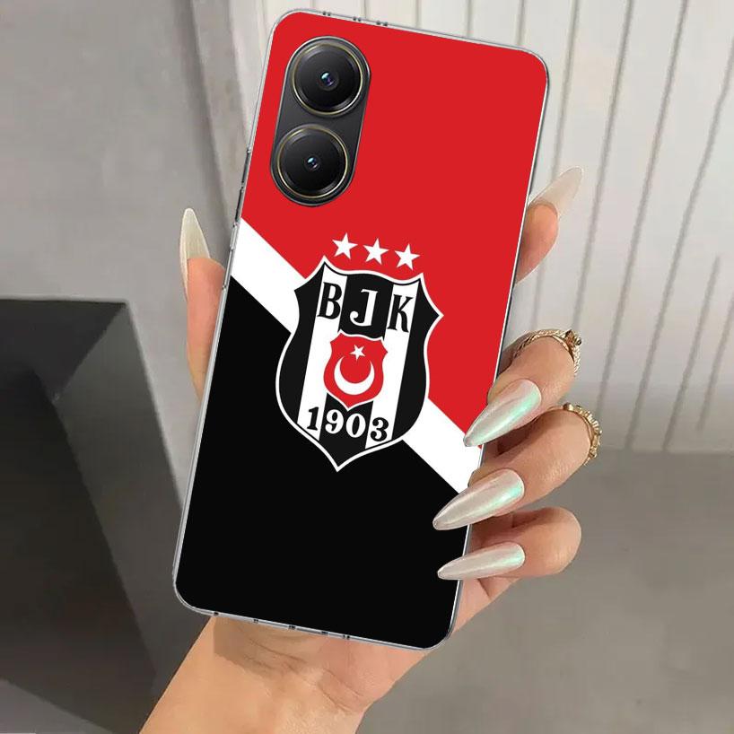 B-Besiktas B-BJK Phone Case for Xiaomi Poco X5 X6 X7 Pro F7 Ultra M7 Redmi 15 15C 13 13C 12 12C 10 10A 10C 9 9A 9C 9T Shell Poco
