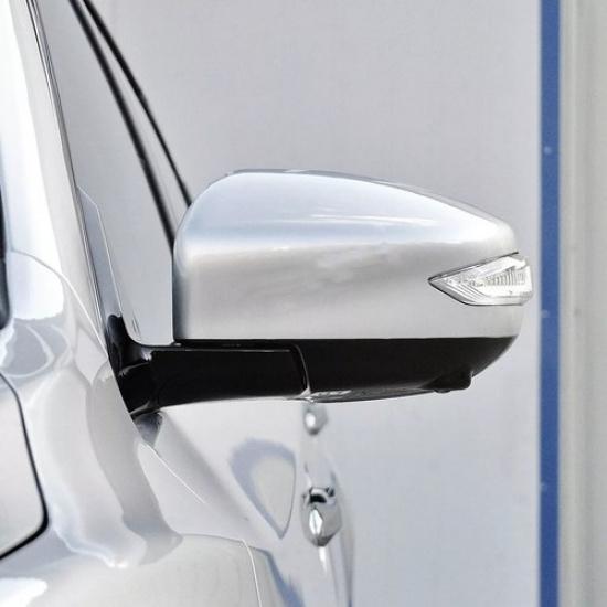 Silver Left Driver Side Car Mirror Cap Cover For Nissan Sentra Altima 2013-2018