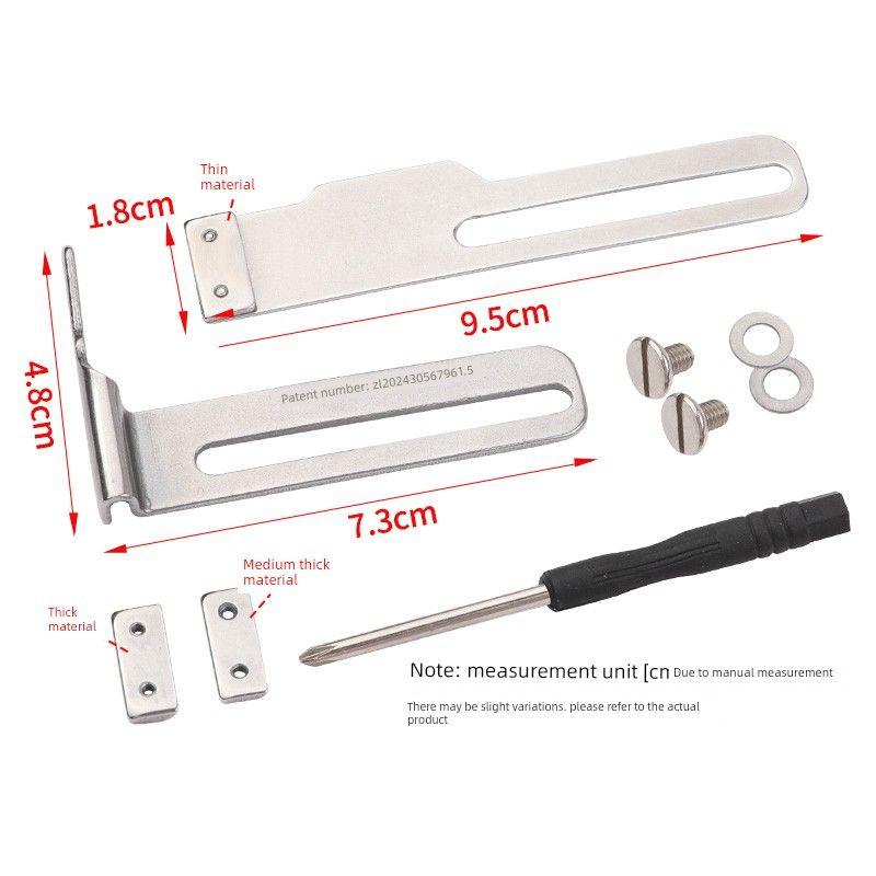 

Guide for Positioning, Capable of Switching between Thick and Thin Materials, Three-Needle Five-Thread Overlock Machine with Guide for Rolling the Hem Regulations on Car Sideguards