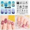 KADS Manicure Stamping Plates Nail Art Ocean 009 Nail Art Stamp Plates Template Tools for DIY Stamping Decoration