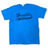 T-Shirt Mens Womens Tees Top Spell Out Graphic Print USA Blue Mens