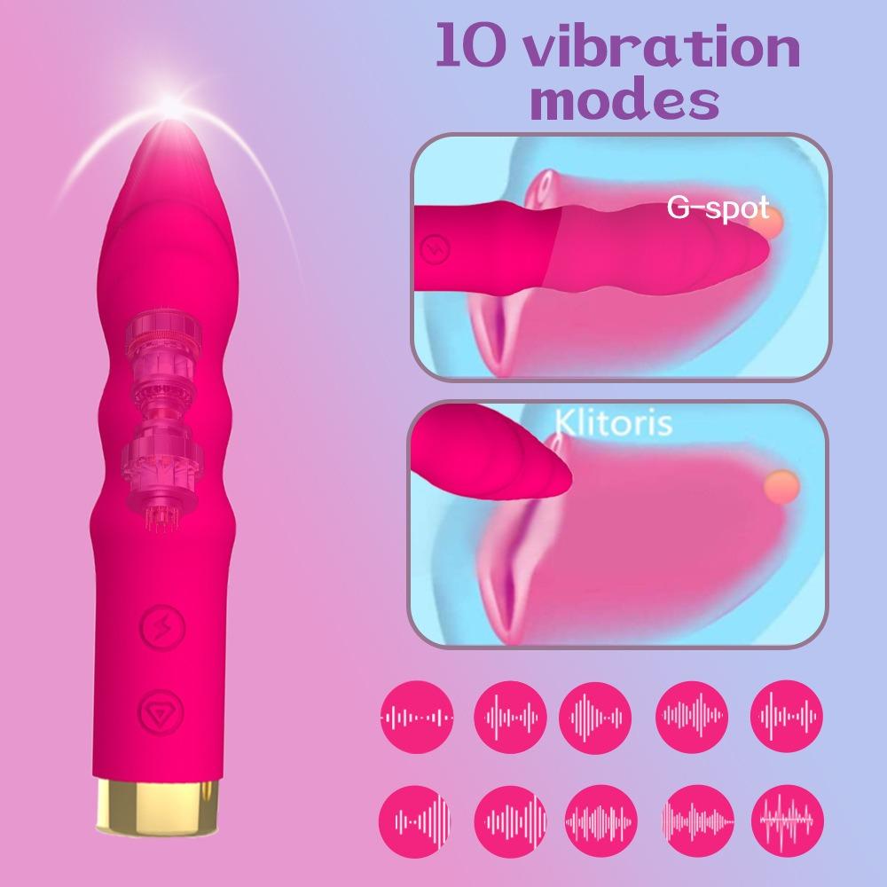 USB Charge Powerful Bullet Vibrator Dildo Sex Toys for Women Anal Clitoral Stimulator Erotic Vibrator Adult Sex Toy Shop 18