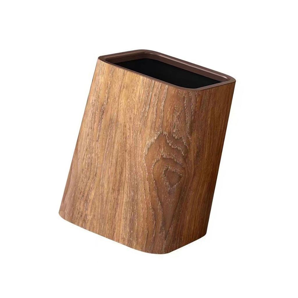 Mülleimer im Vintage-Stil mit Deckel für Büro- und Heimgebrauch, Retro-Design, Abfalleimer mit Geruchskontrolle