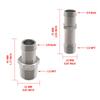 For Camaro For Chevrolet Heater Hose Fittings 3 4 Barbed To 1 2 -14 NPT Classic Car Hose Fittings Barbed To NPT Fittings