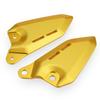BYEMTTY Aluminium Fersenschutz, 1 Paar, Passend für Kawasaki Z900RS Z900RS CAFE 2018 2019 2020 2021 2022 2023 2024 2025 (Gold)
