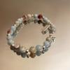 Trendy Cat Bracelet: Sweet & Cool Sandalwood Jewelry for Women