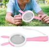 Magnifier Plastic Handle Cartoon  Rabbits Handheld HD ABS Comfortable Grip Reading Magnifying Gl