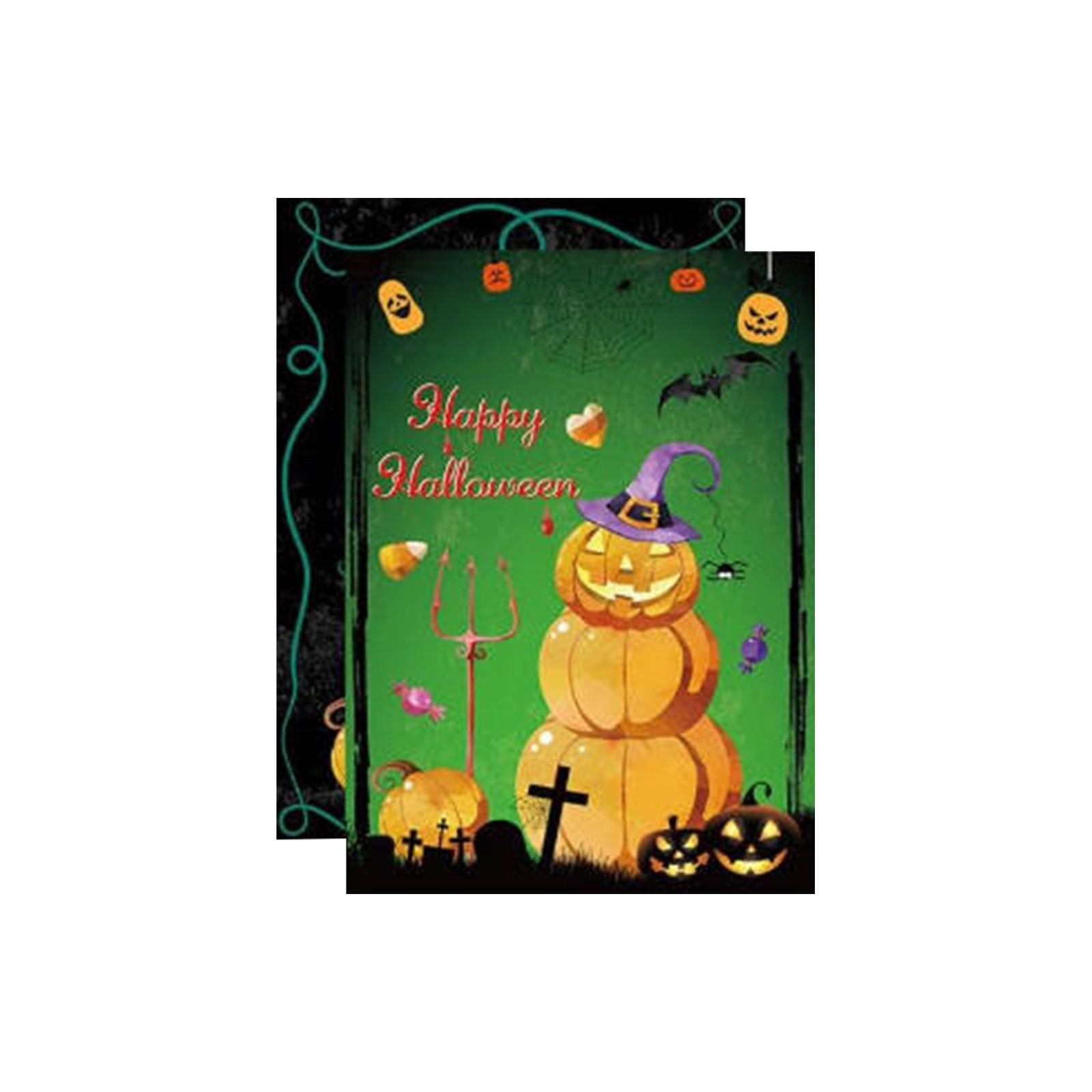 

Halloween Cards Halloween Cards With Envelopes And Stickers Note Cards5*7 Inches One Size