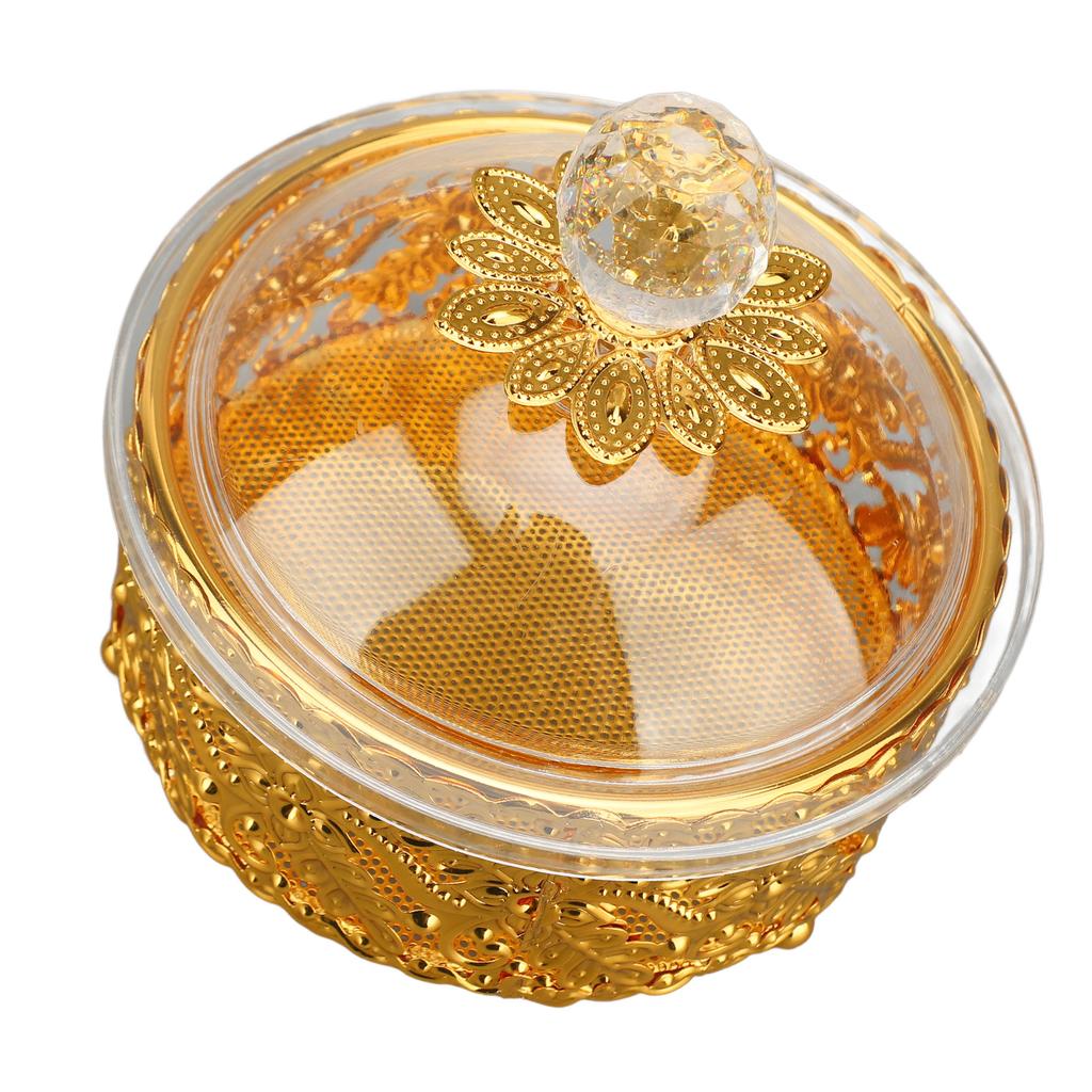 Decorative Jar Box Retro European Acrylic Small Jar for Jewelry Gift