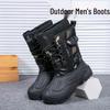Nepromokavé zimní boty s velvetovou podšívkou: Pánské a dámské outdoorové rybářské a doručovací boty