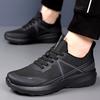 Fashion New Handmade Leather Casual Men Shoes Design Sneakers Man Breathable Leather Shoes Men Outdoor Climbing Sneakers