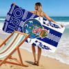 Porto FC Blue Pattern Towel A Must-have Beach Towel for Beach Travel