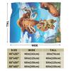 Cartoon Ice Ages Blanket Fleece Autumn/Winter  Breathable Ultra-Soft Throw Blanket for Home Travel Rug Piece