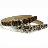Animal Print Belt Trendsetting Leopards Wide Waistband Daily Use Waist Belt for Everyday Wear